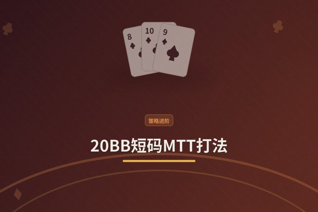 20BB短码MTT打法 - 20BB短码MTT打法:从翻前推弃到ICM决策的实战指南