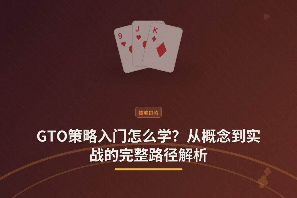 GTO策略入门怎么学 - GTO策略入门怎么学?从概念到实战的完整路径解析