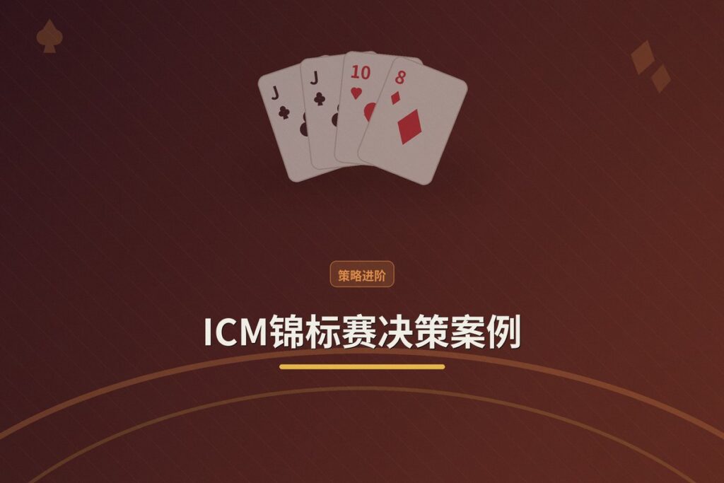 ICM锦标赛决策案例 - ICM锦标赛决策案例:气泡期和决赛桌的关键时刻如何精准行动