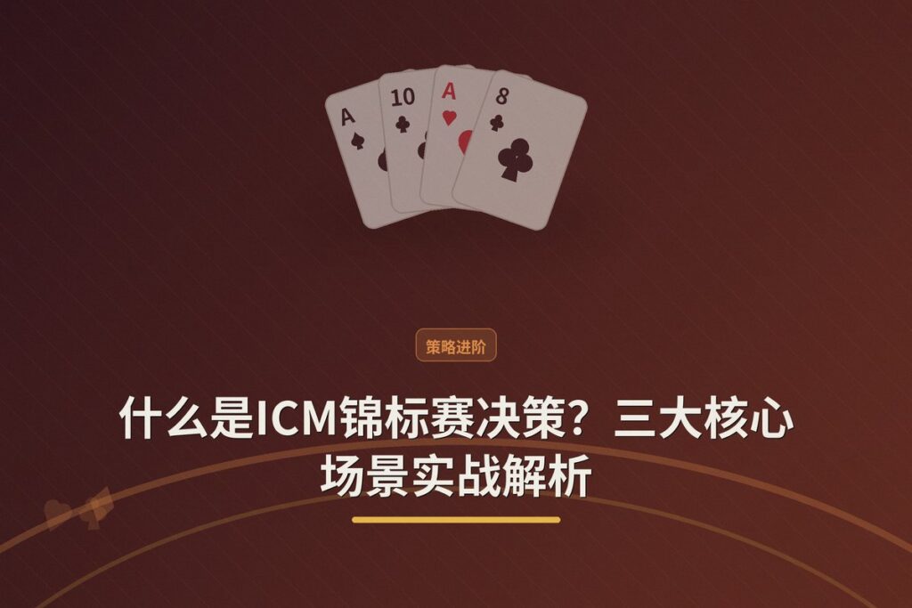 什么是ICM锦标赛决策 - 【赛事策略】什么是ICM锦标赛决策？三大核心场景实战解析